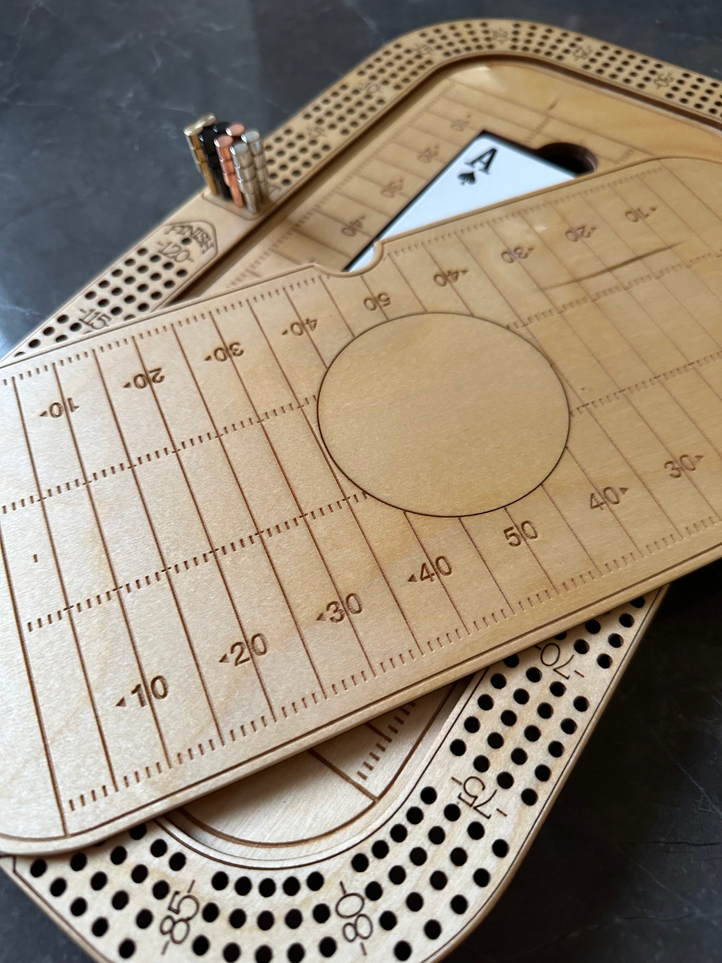 Sports Cribbage Board