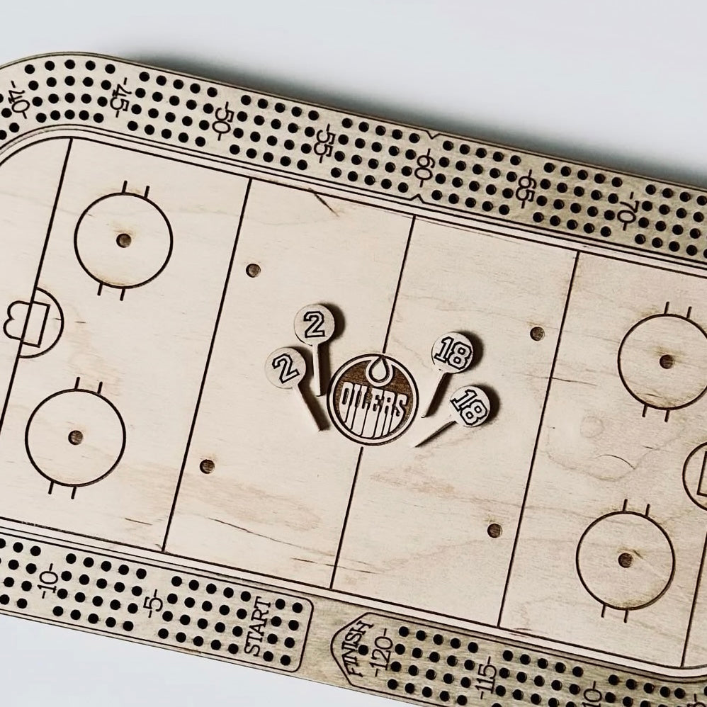 Sports Cribbage Board