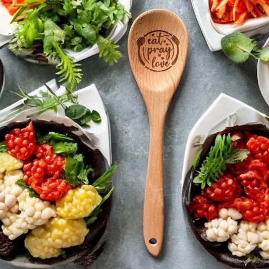 Wooden Spoon | eat, pray, love