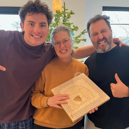 Sports Cribbage Board