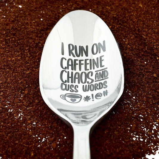 Run on Caffeine and cuss words