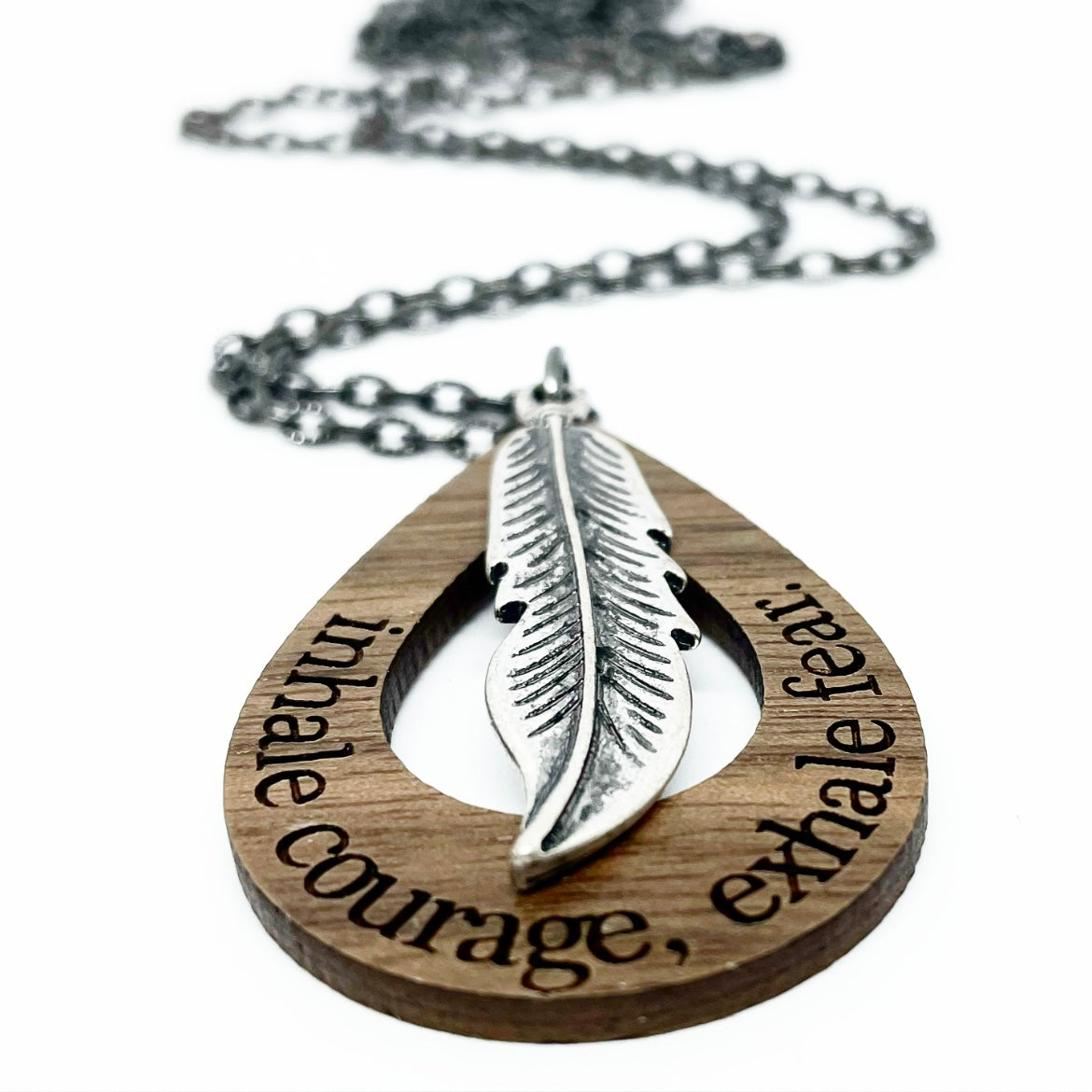 Inhale courage - exhale fear