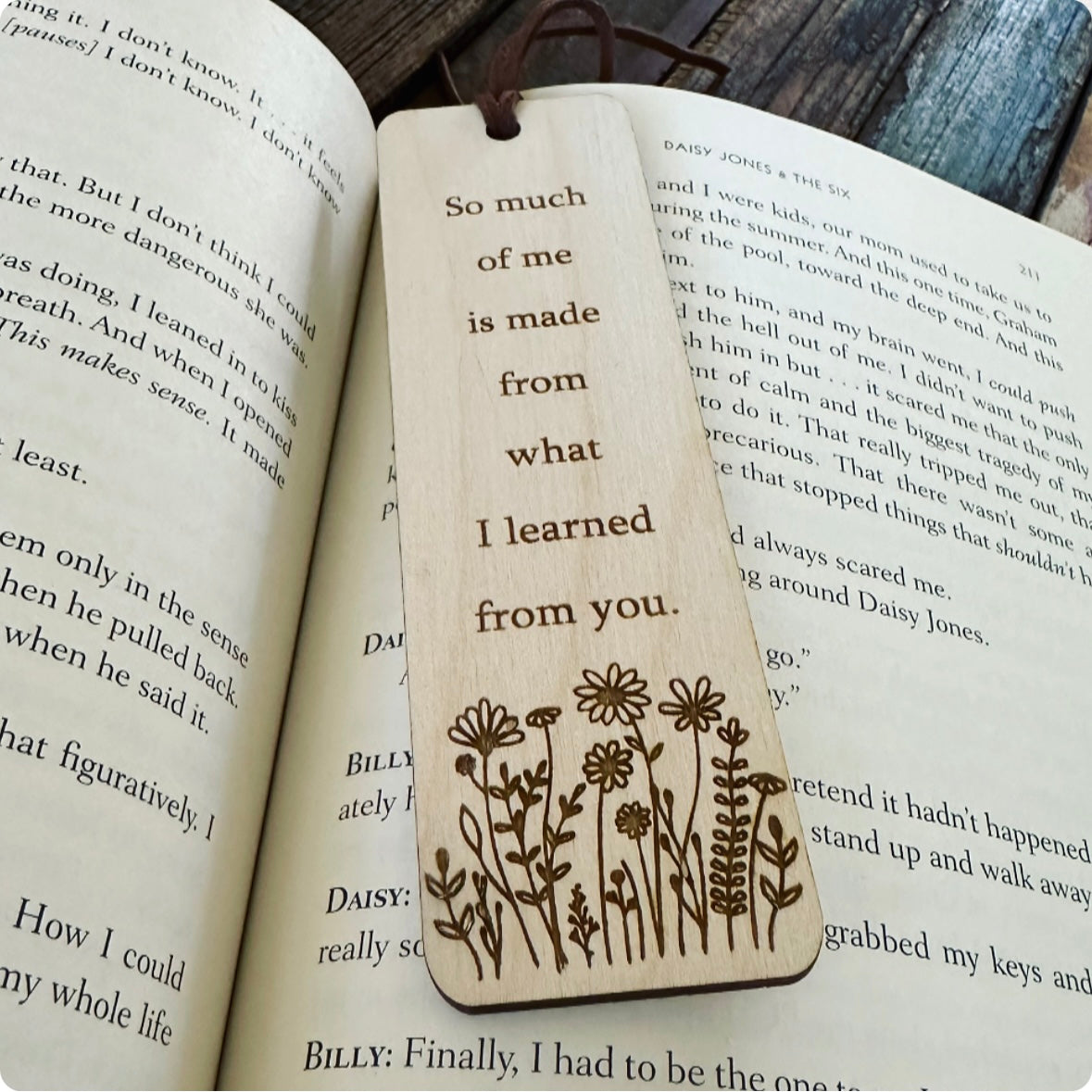 From what I learned from you