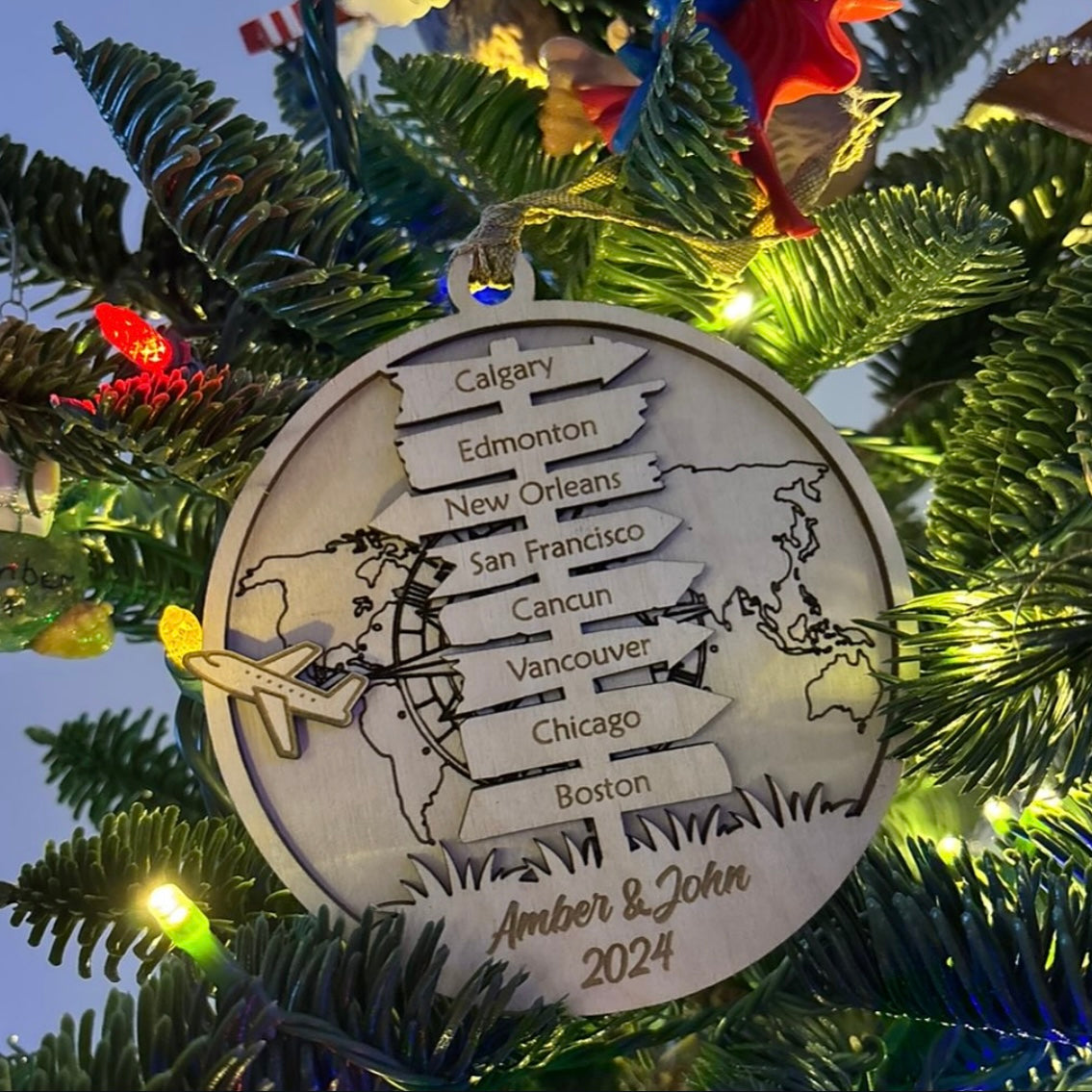 Travel Ornament