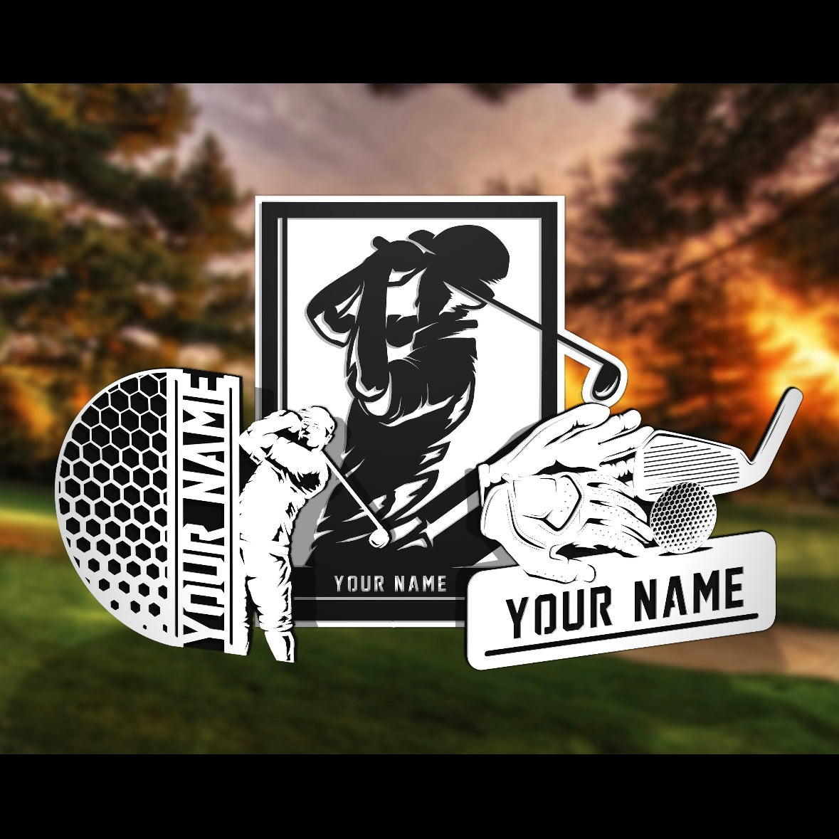 Custom sports wall decor