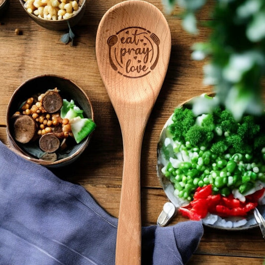 Wooden Spoon | eat, pray, love