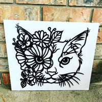 Purrfectly Floral