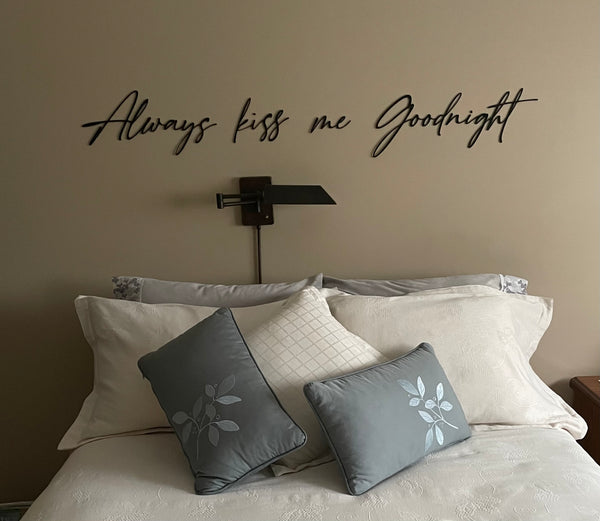 Always Kiss Me Goodnight