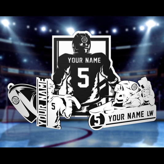 Custom sports wall decor