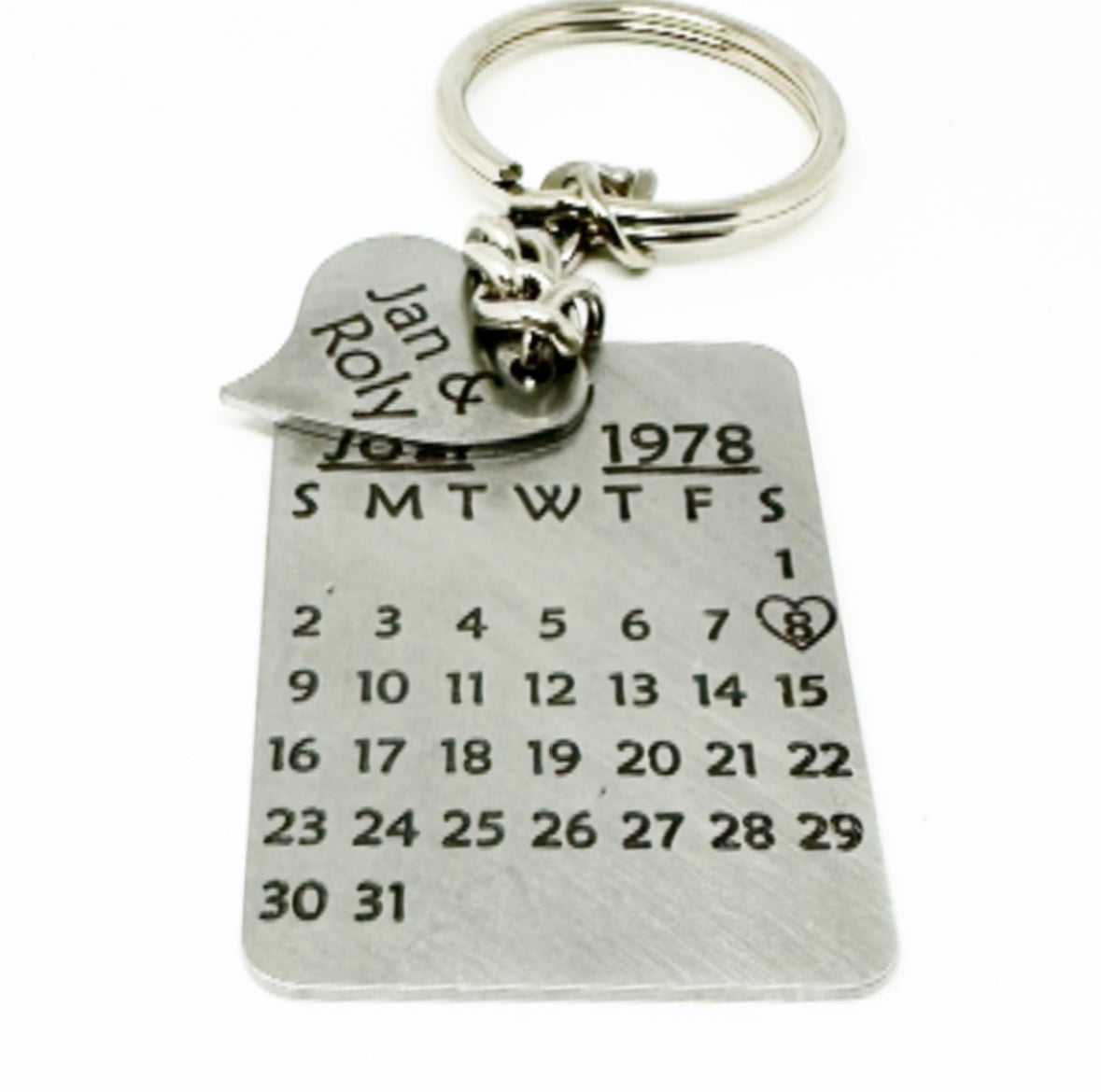 Anniversary Keychain