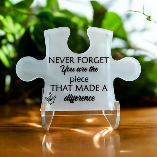 Table Top Plaques