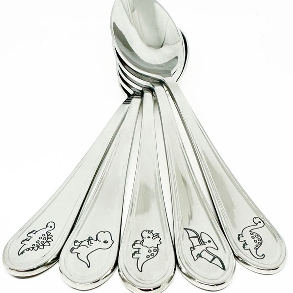 Kids Dinosaur Spoons
