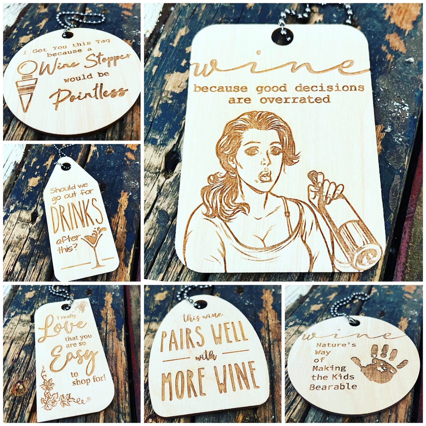 Wine Tag Set