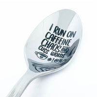 Run on Caffeine and cuss words