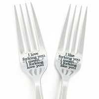 I love / like forking you…