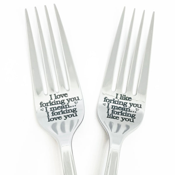 I love / like forking you…