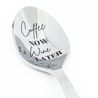 coffee now wine later