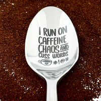 Run on Caffeine and cuss words