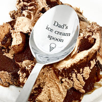 dad’s ice cream spoon