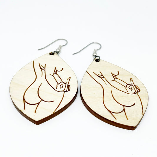 Sassy Ass Earrings