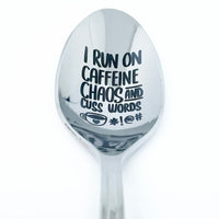 Run on Caffeine and cuss words