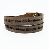 Wrap bracelet