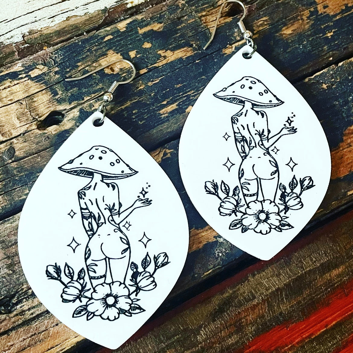 Micro-Daisy earrings