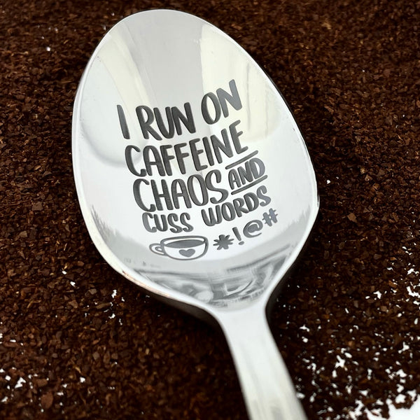 Run on Caffeine and cuss words