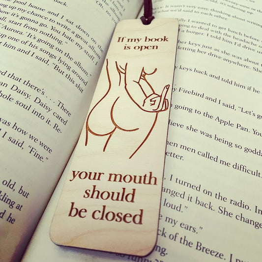 If my book is open