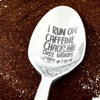 Run on Caffeine and cuss words