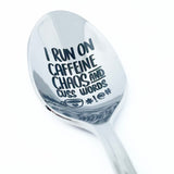 Run on Caffeine and cuss words